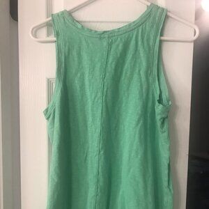 Gap Mint Green Cotton tank tee Size S